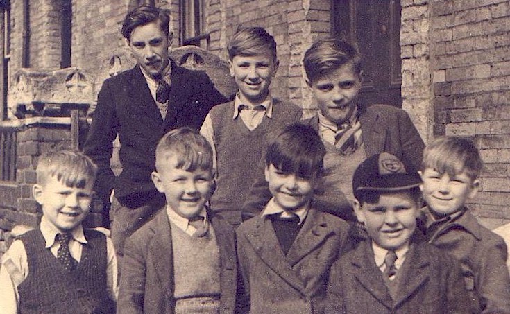 Eric Burgess & friends as boys